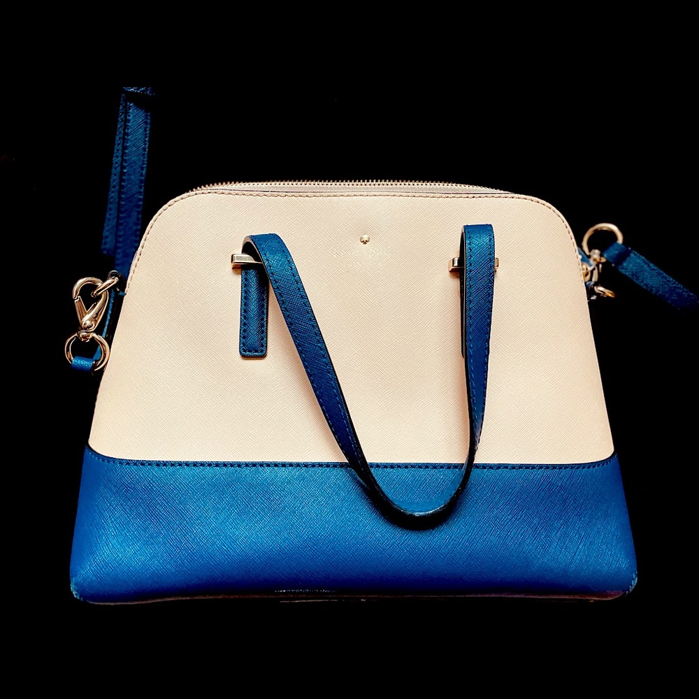 KATE SPADE ♠️ Pink and navy blue purse